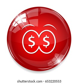 dollar eye icon
