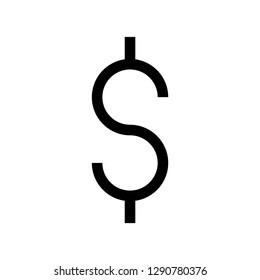 dollar favorites icon vector