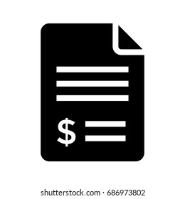 Dollar file icon