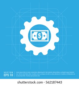 Dollar Gear Icon