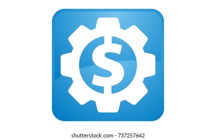 Dollar Gear icon