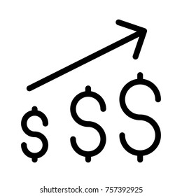  dollar glyph icon 