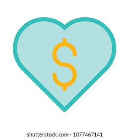dollar heart favorite 