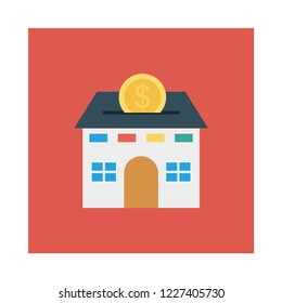 dollar  house  building  