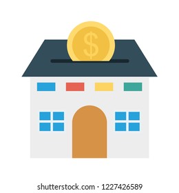 dollar  house  building  