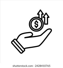 Dollar icon Business Proposal theme