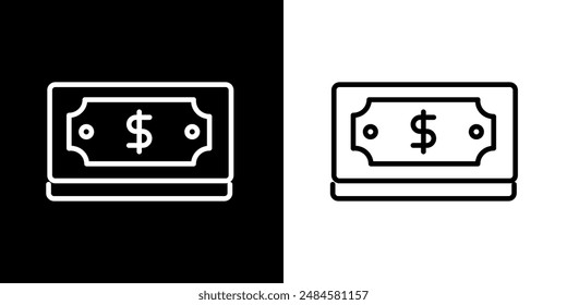 Dollar-Symbol. Geschäftssymbol. Ziel. Verwaltung Team arbeiten. Schwarzes Symbol. Silhouette.