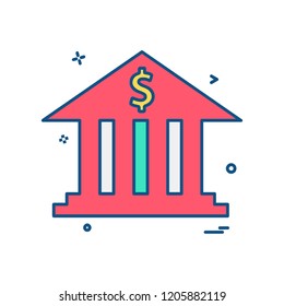 Dollar icon design vector