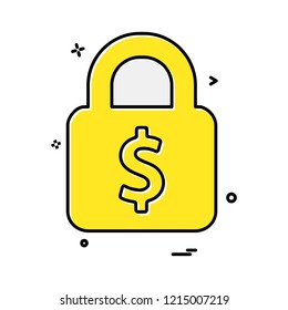 Dollar icon design vector