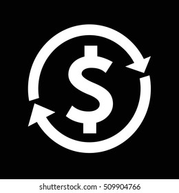 dollar icon illustration design