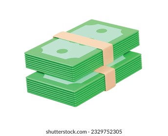 Dollar icon illustration render transparent vector