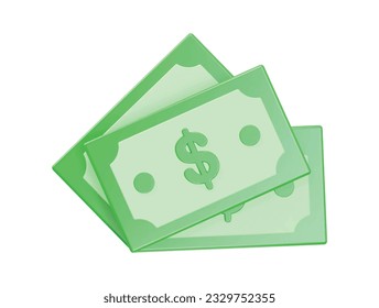 Ilustración de icono de dólar que representa un vector transparente