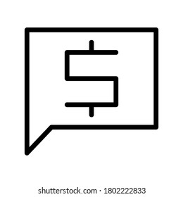 dollar icon or logo isolated sign symbol vector illustration - high quality black style vector icons
