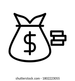 icono de dólar o logotipo símbolo de signo aislado ilustración vectorial de alta calidad iconos vectoriales de estilo negro

