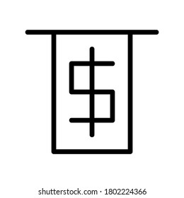 dollar icon or logo isolated sign symbol vector illustration - high quality black style vector icons
