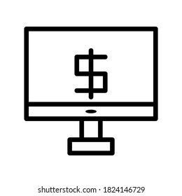 dollar icon or logo isolated sign symbol vector illustration - high quality black style vector icons
