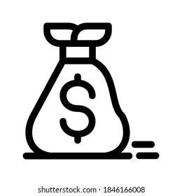 dollar icon or logo isolated sign symbol vector illustration - high quality black style vector icons
