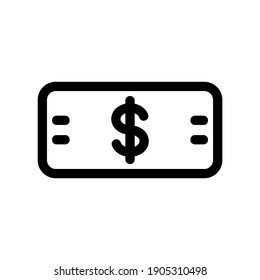 dollar icon or logo isolated sign symbol vector illustration - high quality black style vector icons
