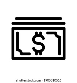 icono de dólar o logotipo símbolo de signo aislado ilustración vectorial de alta calidad iconos vectoriales de estilo negro
