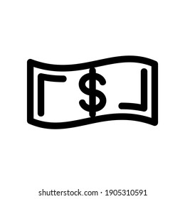 icono de dólar o logotipo símbolo de signo aislado ilustración vectorial de alta calidad iconos vectoriales de estilo negro
