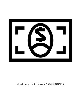 dollar icon or logo isolated sign symbol vector illustration - high quality black style vector icons
