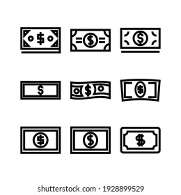 dollar icon or logo isolated sign symbol vector illustration - Collection of high quality black style vector icons
