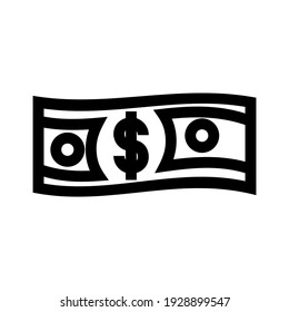 dollar icon or logo isolated sign symbol vector illustration - high quality black style vector icons
