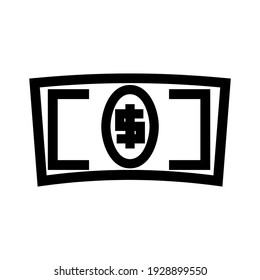 dollar icon or logo isolated sign symbol vector illustration - high quality black style vector icons
