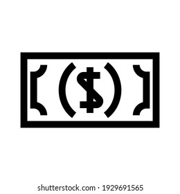 dollar icon or logo isolated sign symbol vector illustration - high quality black style vector icons
