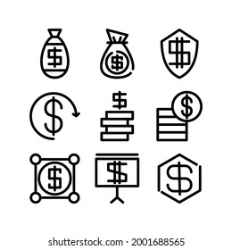 dollar icon or logo isolated sign symbol vector illustration - Collection of high quality black style vector icons
