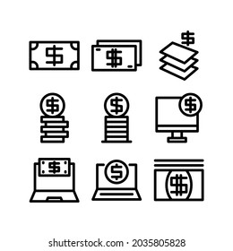 dollar icon or logo isolated sign symbol vector illustration - Collection of high quality black style vector icons
