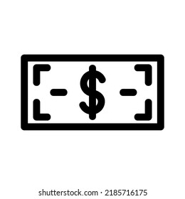 dollar icon or logo isolated sign symbol vector illustration - high quality black style vector icons

