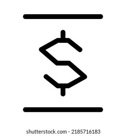 dollar icon or logo isolated sign symbol vector illustration - high quality black style vector icons
