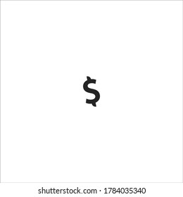 Dollar icon. Money currency siymbol. Purchase button. Logo design element