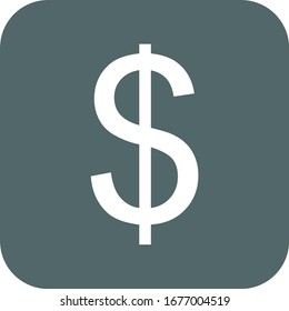 Dollar icon. Money icon. Vector illustration