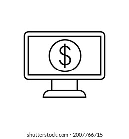 Dollar icon set. Money illustration vector collection. Finance logo or symbol.