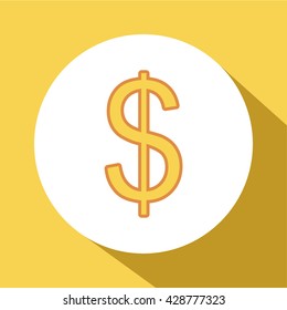 dollar icon. dollar sign