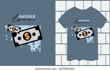 Dollar icon t-shirt design art