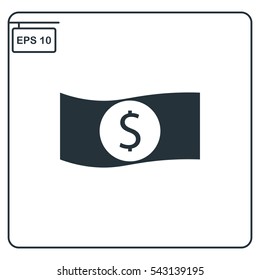 Dollar Icon, Vector
