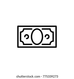 dollar icon vector