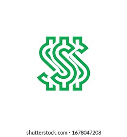 dollar icon vector design illustration