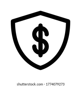 Dollar Icon Vector Design Template
