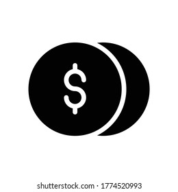 Dollar Icon Vector Design Template 