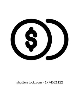 Dollar Icon Vector Design Template 