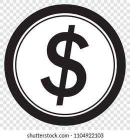 Dollar icon Vector illustration