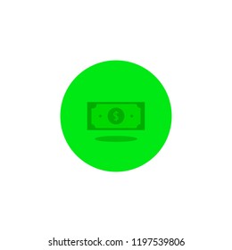 Dollar icon. vector illustration