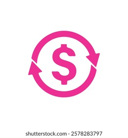 Dollar Icon Vector Illustration Art - High-Quality Design for Creative Projects