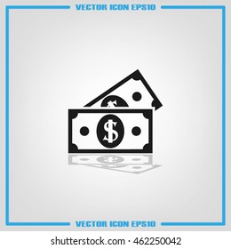 Dollar icon vector illustration eps10.