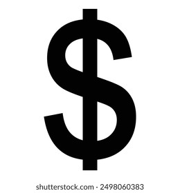 Dollar-Symbol, Vektorsymbol