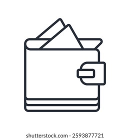 dollar icon. vector.Editable stroke.linear style sign for use web design,logo.Symbol illustration.